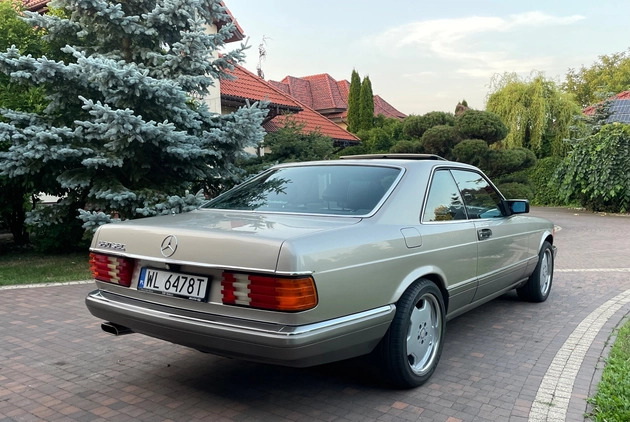 Mercedes-Benz Klasa S cena 129000 przebieg: 189500, rok produkcji 1990 z Lesko małe 379